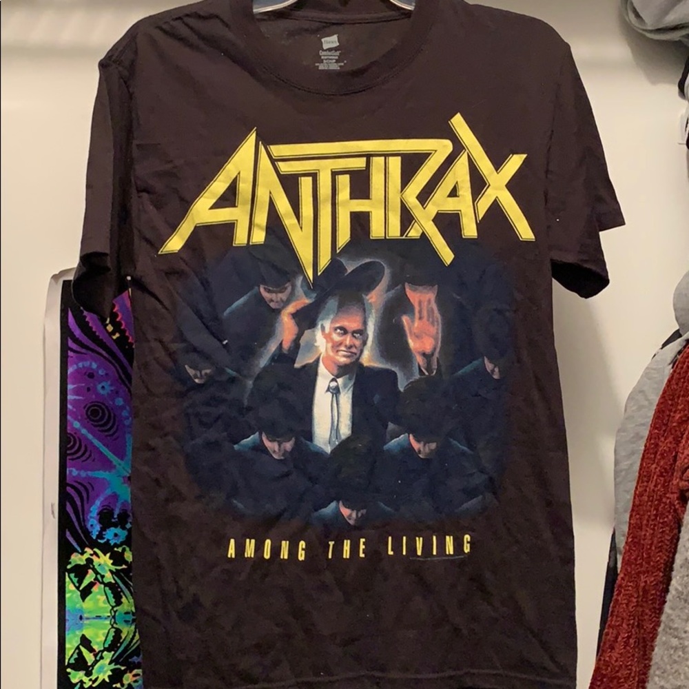 Anthrax band shirt